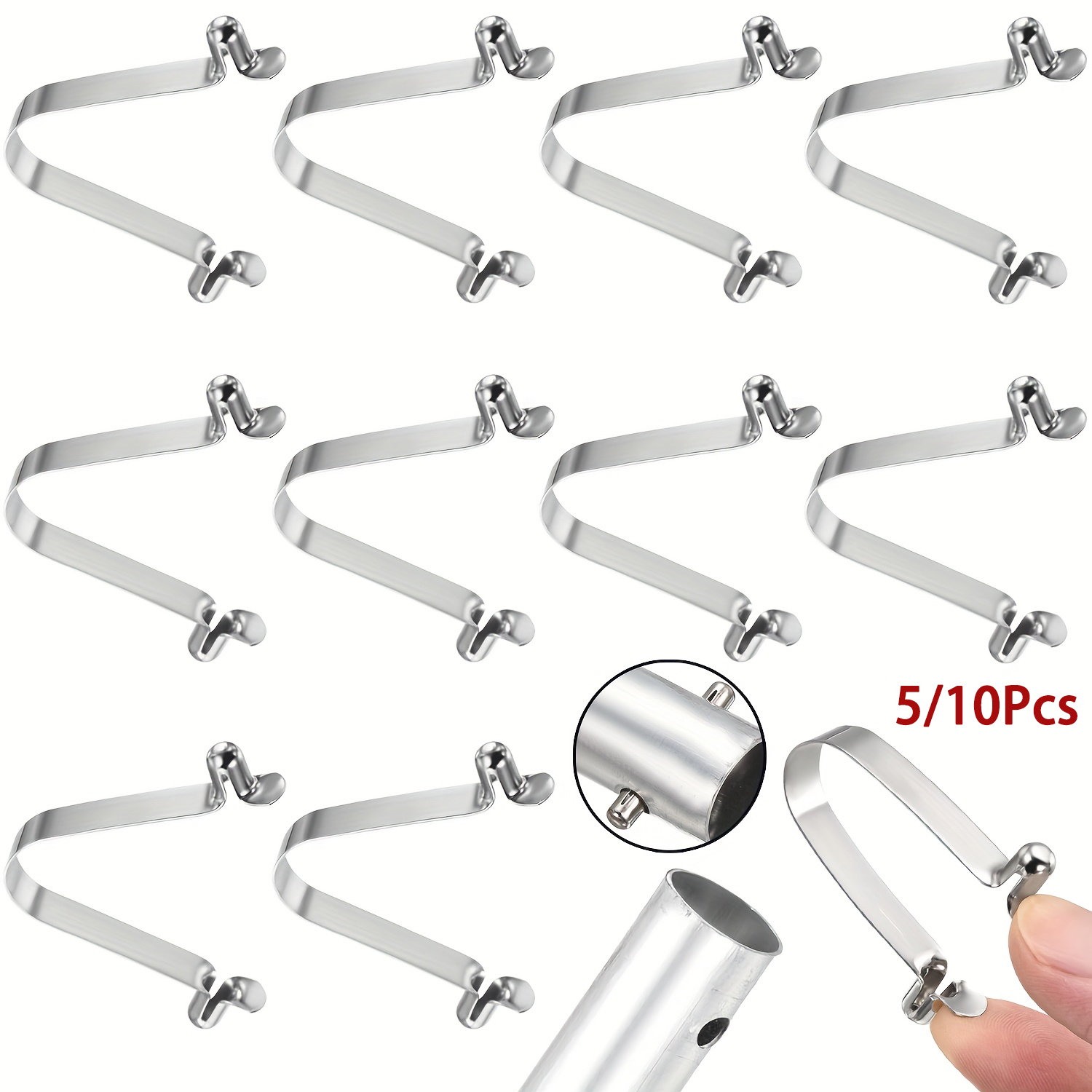 Pipe Bending Spring - 5-10 Uds. Clip de resorte de