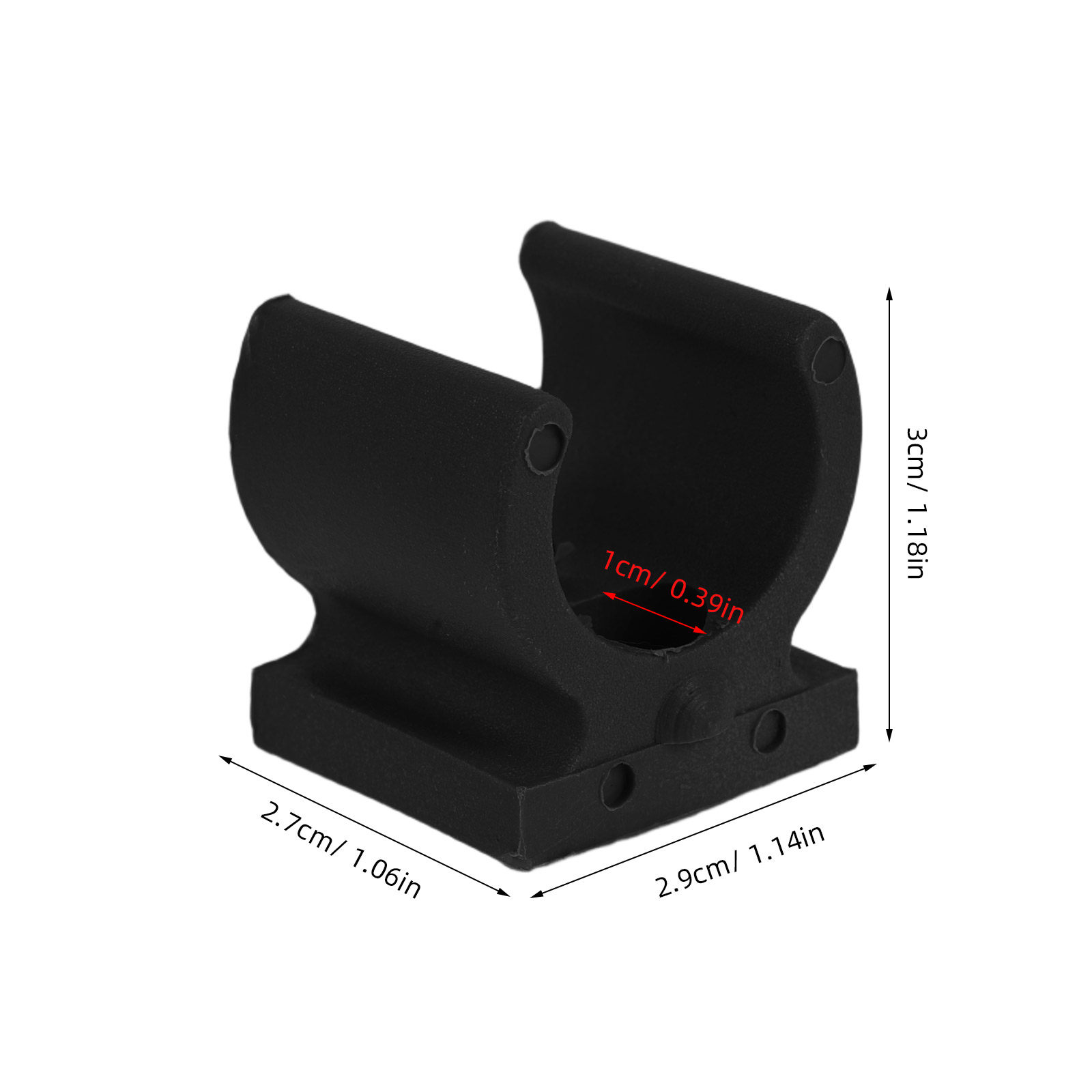20 piezas de abrazaderas de pl - Plastic Pipe Clip reseña y precio